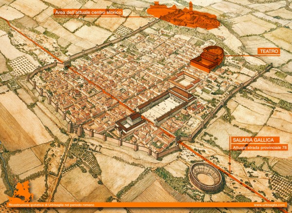 Ricostruzione Urbs-Salvia Teatro-Romano